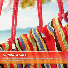 QUANFENG QF Hanging Hammock Chair Patio Indoor and Outdoor Hammock Swing Support 330 lbs