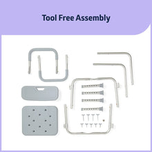 Medline Bath Chair and Shower Chair with Back and Armrests for Elderly, 13.5-In Seat, 350 lb Weight Capacity, Gray - Brands For Less USA