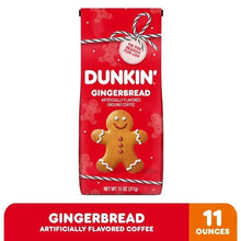 Dunkin’ Gingerbread Artificially Flavored Coffee, Ground Coffee, 11 oz Bag - Brands For Less USA