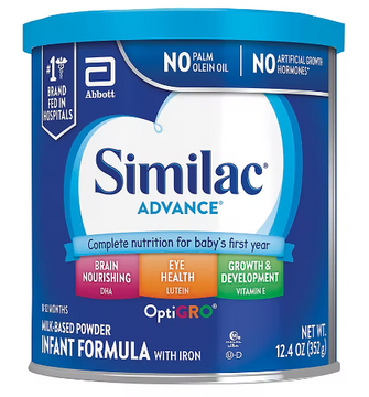 Similac Advance Infant Formula, 12.4 oz.