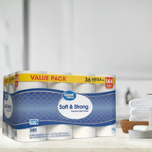 Great Value Soft & Strong Premium Toilet Paper, 36 Mega Rolls, 380 Sheets per Roll - Brands For Less USA