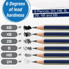 Faber-Castell Graphite Sketch Set, Sketching Pencil Set Art Set for Adults and Beginners
