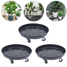 CNCEST 14.17-in L x 14.17-in D x 3.94-in H Black 3 Pieces Included Plant Caddy