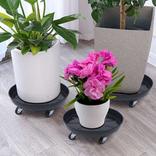 CNCEST 14.17-in L x 14.17-in D x 3.94-in H Black 3 Pieces Included Plant Caddy