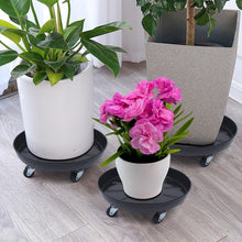 CNCEST 14.17-in L x 14.17-in D x 3.94-in H Black 3 Pieces Included Plant Caddy