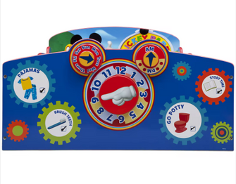 Delta Children Disney Mickey Mouse Wood Toddler Bed