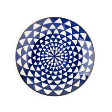 Thyme & Table Medallion 12-Piece Ceramic Dinnerware Set Blue - Brands For Less USA