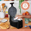 Beautiful Rotating Belgian Waffle Maker, Black Sesame by Drew Barrymore