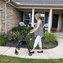 Equate Rolling Walker for Seniors, Rollator with Seat and Wheels, Black, 350 lb Capacity - Brands For Less USA