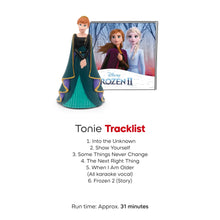 tonies Disney Frozen 2 Elsa Princess Singing Adventure Audio Play Figurine for Toniebox Speaker, Multicolor