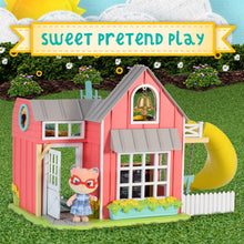 Honey Bee Acres Sunshine Meadow School – 21 Piece Miniature Dollhouse with Accessories & Exclusive Fox Figure – Pretend Play Set for Kids Ages 3+ - Brands For Less USA