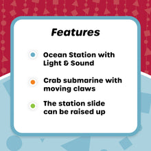 Kid Connection Ocean Adventure Playset with Light & Sound, 22 Pieces, Toddler Toys