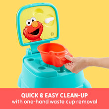 Sesame Street Elmo Hooray 3-in-1 Potty Chair, Toilet Trainer, Step Stool, Flush Handle, Unisex - Brands For Less USA