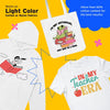 Printers Jack Iron on Heat Transfer Paper for White and Light Fabric, 1 Layer, 20 Sheets 8.3x11.7 inch