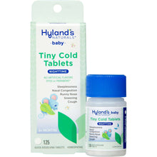 Hyland's Baby Tiny Cold & Cough Nighttime Tablets, 125 Count