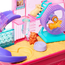 Barbie World Hamster Pet Playground Playset with Wheel, Pets & Food Accessories