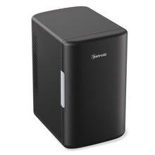 AstroAI Mini Fridge, Compact Refrigerator, Makeup Skincare Fridge 6L 8 Cans Portable Personal Cooler One Door, for Home, Car, Black, for Gifts