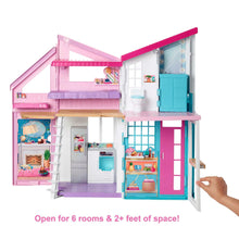 Barbie Malibu House Dollhouse Playset with 25+ Furniture and Accessories - Brands For Less USA