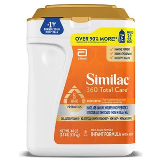 Similac 360 Total Care Infant Sensitive Powder Formula (40 Oz.)