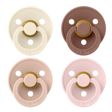 BIBS Colour Latex Pacifiers, Size 2: 6-18 Months, 4 pk., Choose Color