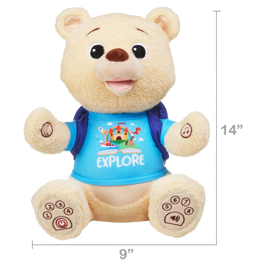 Spark Create Imagine Interactive Learning Bear, Recites 8 Stories, Sin ...