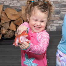 Step2 Dino Showers Multi-Color Plastic Water Table for Toddlers with 13-Piece Playset