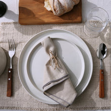 Famiware 12-Piece Stoneware Dinnerware Set with Plates & Bowls for 4, White