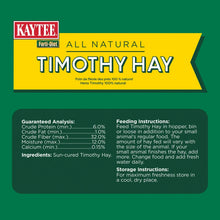 Kaytee Forti-Diet All Natural Timothy Hay , 96 ounce