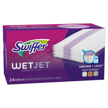 Swiffer Wet Jet Pad Refills, Unscented, 24 Count