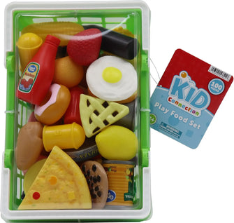 Kid Connection Play Food Basket, 100 Pieces, Toddler Toys– Brands For ...