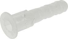 Hillman Caiman Multi-material Wall Anchors, #8-14, Nylon and Steel, 40 lb., White, 4 sets