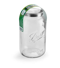 Ball Gallon Mason Jar with Stainless Steel Lid, Airtight Glass Storage Container with Lid, Extra Large Ball Jar for Flour, Sugar, Dog Treats, and Pantry Organization - Brands For Less USA