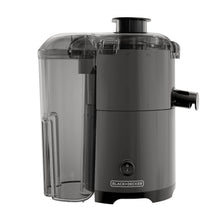 BLACK+DECKER Fruit & Vegetable Juicer Extractor, 400-Watt, Quiet, Black Plastic