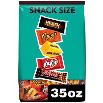 Hershey Assorted Flavored Snack Size Candy, Party Pack 35.04 Oz - Brands For Less USA