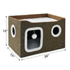 Member’s Mark Collapsible Cat Condo, 24 x 17 x 15 in., Choose Color