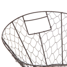 Mainstays Chicken Wire Decorative Storage Basket with Handles