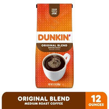 (6 pack) Dunkin’ Original Blend Medium Roast Ground Coffee, 12 oz Bag - Brands For Less USA