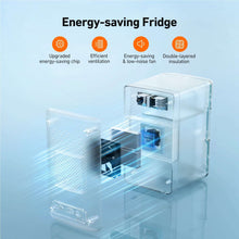 AstroAI Mini Fridge, Compact Refrigerator, Makeup Skincare Fridge 6L 8 Cans Portable Personal Cooler One Door, for Home, Car, Black, for Gifts