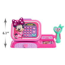 Disney Junior Minnie Mouse Bowtique Cash Register with Realistic Sounds, Pretend Play Money and Scanner, Preschool Ages 3 up by Just Play