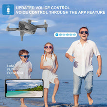 AUOSHI V1 Mini FPV Drone with 1080P HD Camera, Dual Lens & VR Mode, Optical Flow, 2 Batteries, Gesture/Voice/Gravity Control, 360°Flip, Orbit & Follow – Fun Gift for Kids, Teens,Adults & Beginners