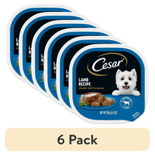 6pack-CesarClassicLoafInSauceLambRecipeWetDogFood-3-5Oz-_1 - Brands For Less USA