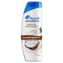 (6 pack) Head and Shoulders Coconut Dandruff Shampoo, Hydrating, Lightweight Moisture, Color Safe, 12.5 fl oz