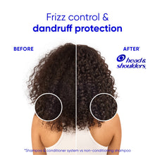 (6 pack) Head and Shoulders Smooth and Silky 2 in 1 Dandruff Shampoo and Conditioner, Frizz Control, Fresh Floral Scent, Color Safe, 12.5 oz