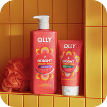 (6 pack) OLLY Bright Body Scrub Exfoliates & Repairs Skin Barrier Citrus Currant, 6 oz