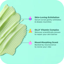 (6 pack) OLLY Revive Body Scrub Exfoliates & Repairs Skin Barrier Neroli Dew, 6 oz