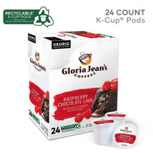 Gloria Jean'S Raspberry Chocolate Lava Coffee, Keurig K-Cup Pod, 24 Count - Brands For Less USA
