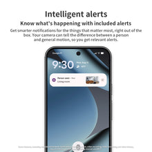 onn Indoor Camera Wired, 1080p HDR Video, with Google Home and Gemini – Search Video History, Event Descriptions