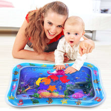 Tummy Time Mat, BUSATIA Inflatable Water Mat for 3 6 12 Months Infant Baby Girls Boys Newborn