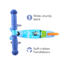 Patinete infantil con ruedas iluminadas, inclinación y giro, de 3 ruedas, para niños mayores de 3 años, color azul 