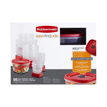 Rubbermaid 56-Pc. Easy Find Lids Food Container Set